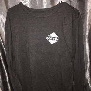 Grey nativ long sleeve